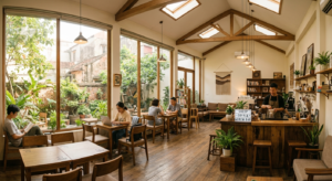 Không gian quán cafe Yên tĩnh Sheep Coffee thích hợp làm việc